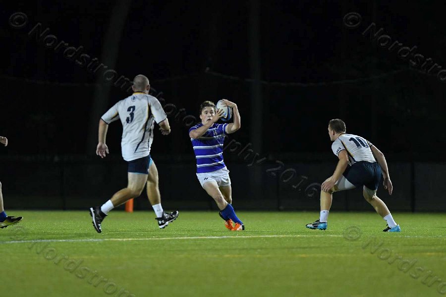Wheaton Men\'s Rugby vs Mass Maritime.  Photo by Keith Nordstrom